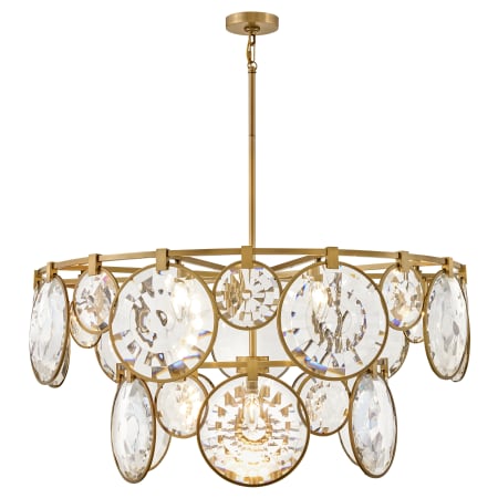  Chandelier with Canopy - BLK