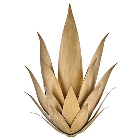 Fredrick Ramond Agave 2 Light 21" Tall Wall Sconce Burnished Gold