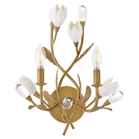 Fredrick Ramond Yvette 2 Light 17" Tall Wall Sconce Burnished Gold