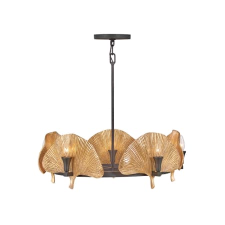 Fredrick Ramond Cera 10 Light 28" Wide Taper Candle Style Chandelier Museum Bronze