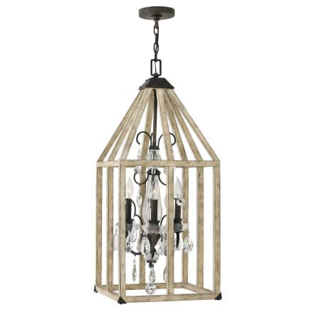 Fredrick Ramond 3 Light Chandelier From the Emilie Collection Iron Rust