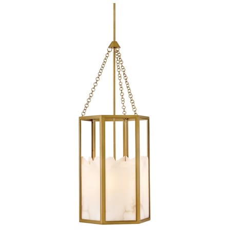 Fredrick Ramond Veleta 4 Light 22" Wide Chandelier Lacquered Brass