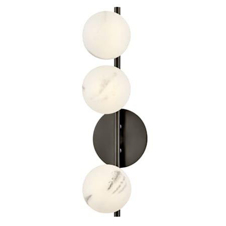 Fredrick Ramond Selene 3 Light 21" Tall Wall Sconce Black Oxide