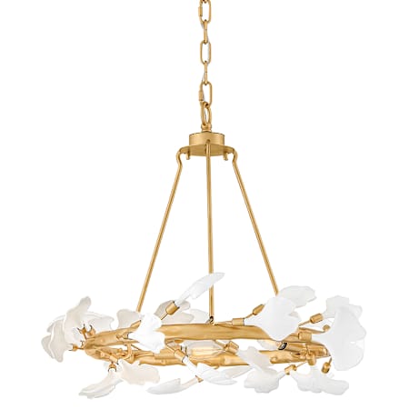 Fredrick Ramond Audra 3 Light 24" Wide Ring Chandelier Deluxe Gold