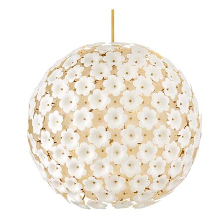 Fredrick Ramond Marianne 9 Light 38" Wide Globe Chandelier Deluxe Gold
