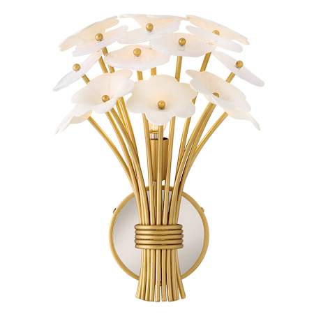 Fredrick Ramond Marianne 14" Tall Wall Sconce Deluxe Gold