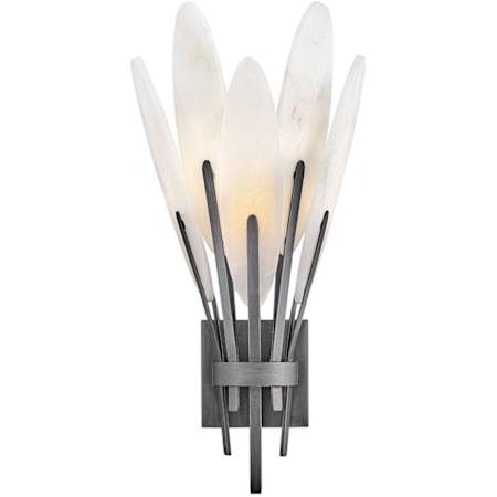 Fredrick Ramond Nerine 20" Tall LED Wall Sconce Brushed Graphite