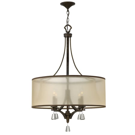 Fredrick Ramond 4 Light 1 Tier Chandelier from the Mime Collection French Bronze