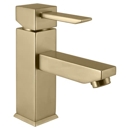 Fresca Bevera 1.2 GPM Single Hole Bathroom Faucet Brushed Gold