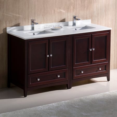 Fresca-FCB20-3030-U-In Bathroom View Mahogany