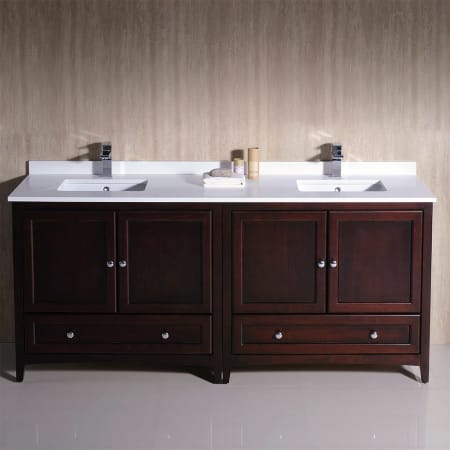 Fresca-FCB20-3636-U-In Bathroom View Mahogany