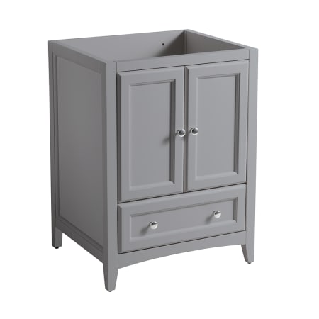 Fresca Oxford 24" Single Free Standing MDF Vanity Cabinet Only - Less Vanity Top Gray