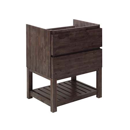 Fresca Formosa 29" Single Free Standing Vanity Cabinet - Less Vanity Top Acacia Wood