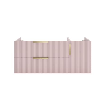 Fresca Camille 36" Single Wall Mounted Vanity Cabinet Only - Less Vanity Top Vintage Rose