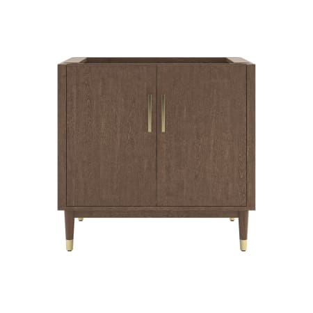 Fresca Sawyer 36" Single Free Standing Vanity Cabinet Only - Less Vanity Top Mocha Birch