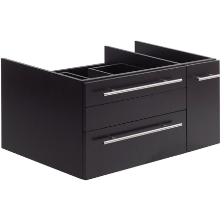 Fresca Lucera 36" Single Wall Mounted Vanity Cabinet Only - Less Vanity Top Espresso
