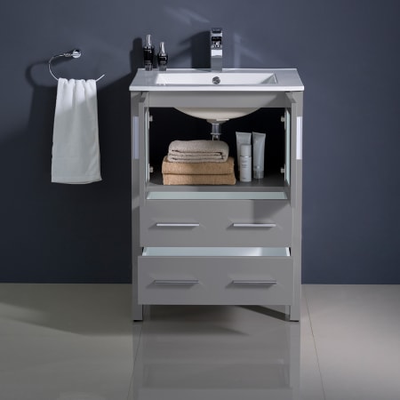 Fresca-FCB6224-I-Installed View with Doors and Drawers Open