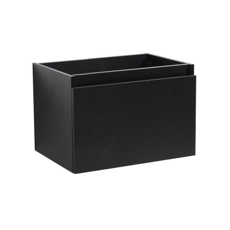 Fresca Mezzo 29" Single Wall Mounted MDF Vanity Cabinet Only - Less Vanity Top Black