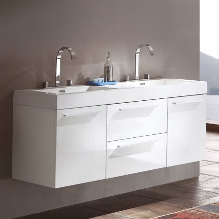 Fresca-FCB8013-I-In Bathroom View White