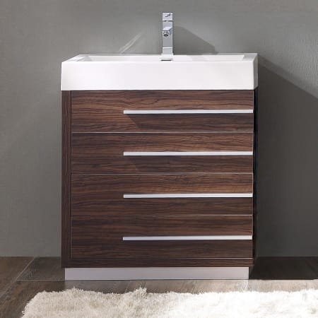 Fresca-FCB8030-I-In Bathroom View Walnut