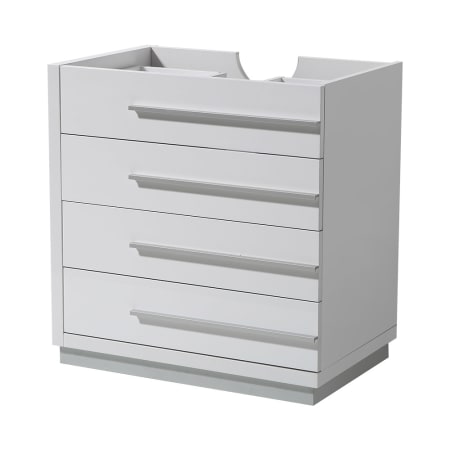 Fresca Livello 29-3/8" Engineered Wood Vanity Cabinet Only - Less Vanity Top White