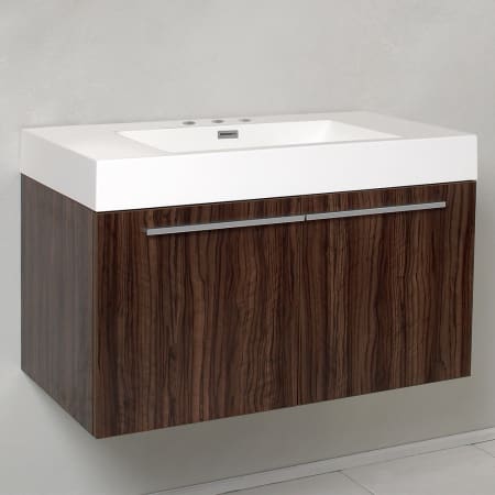 Fresca-FCB8090-I-In Bathroom View Walnut