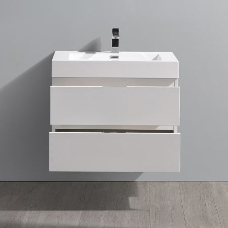Fresca-FCB8330-I-Application Shot Opened Glossy White