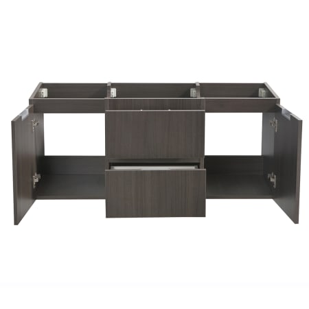 Fresca-FCB8348-Front View Opened Gray Oak