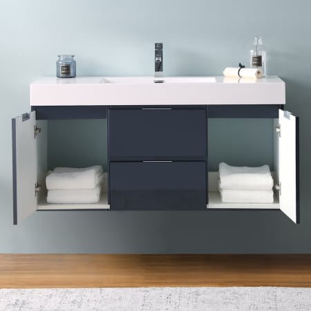 Fresca-FCB8348-I-Application Shot Opened Dark Slate