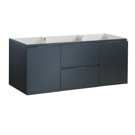 Fresca Valencia 48" Single Wall Mounted / Floating Vanity Cabinet Only - Less Vanity Top Dark Slate Gray