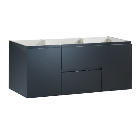 Fresca Valencia 48" Double Wall Mounted Vanity Cabinet - Less Vanity Top Dark Slate Gray