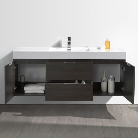 Fresca-FCB8360-I-Application Shot Opened Ash Gray