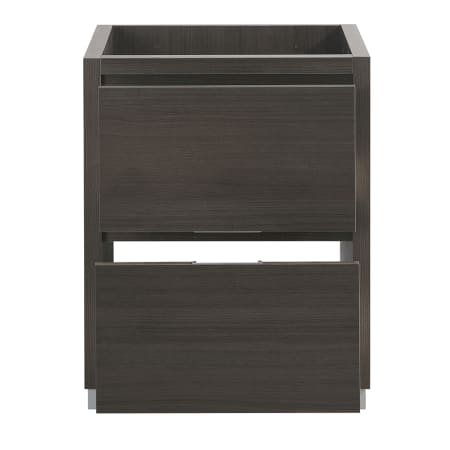 Fresca-FCB8424-Front View Opened Gray Oak
