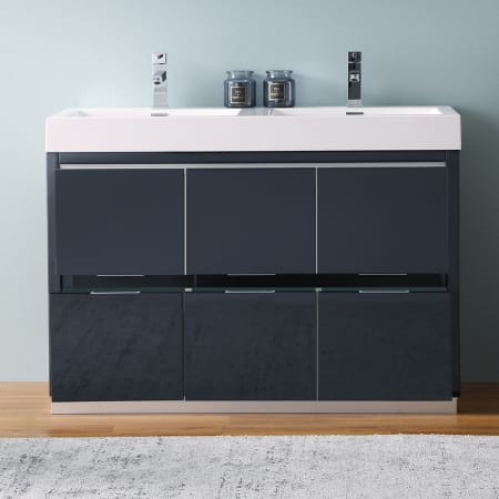 Fresca-FCB8448-D-I-Application Shot Opened Dark Slate