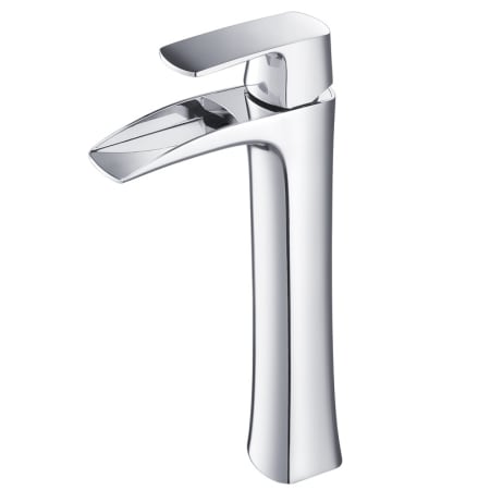 Fresca Fortore Single Hole Vessel Sink Bathroom Faucet Chrome