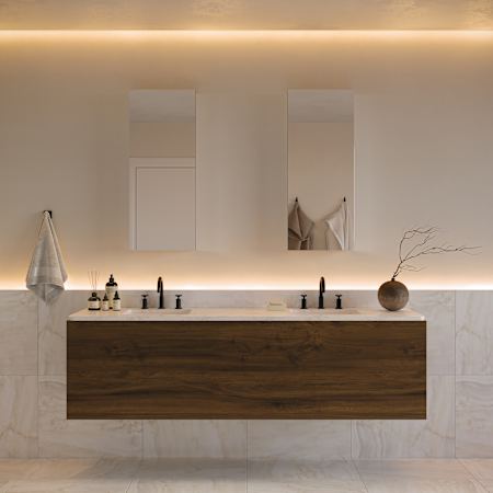 Fresca Senza 15" x 36" Frameless Single Door Medicine Cabinet Mirror