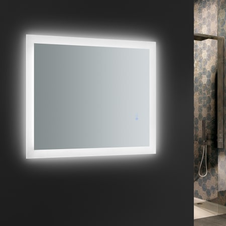 Fresca-FMR012430-Lighted 3/4 View-Landscape