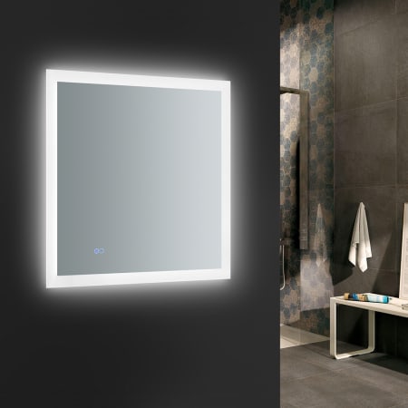 Fresca-FMR013030-Lighted 3/4 View
