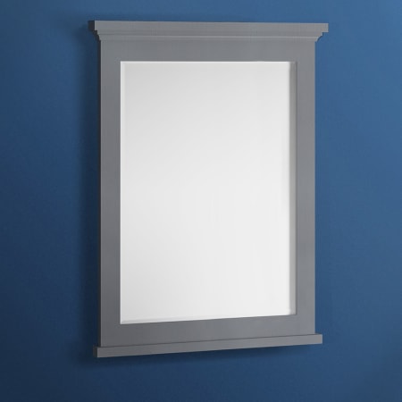 Gray Frame on Blue, Angled