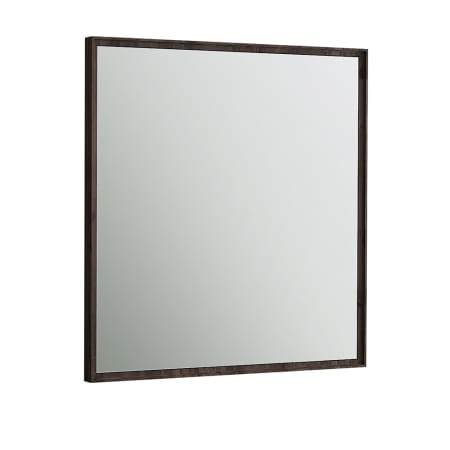 Fresca Formosa 32" x 32" Framed Bathroom Mirror Acacia Wood