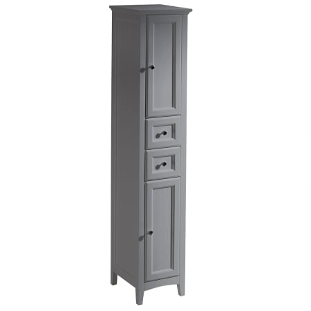 Fresca Oxford 68" MDF Free Standing Bathroom Linen Tower Gray
