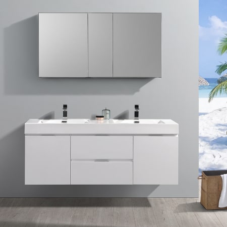 Fresca-FVN8360-D-Application Shot 2 White