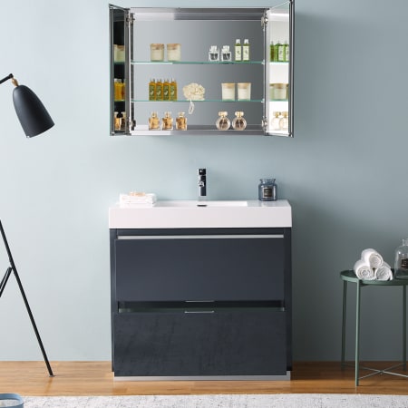 Fresca-FVN8436-Opened Application Shot Dark Slate