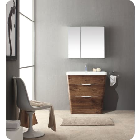 Fresca-FVN8532-Front Shot in Rosewood
