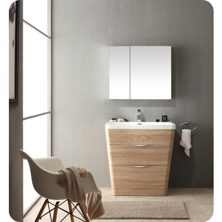 Fresca-FVN8532-Front Shot in White Oak