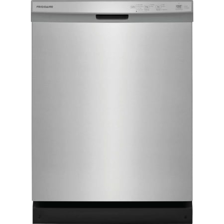 Frigidaire 24 Inch Wide 14 Place Setting Built-In Front Control Dishwasher with 5 Wash Cycles and MaxDry™ Stainless Steel