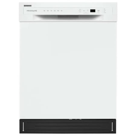 Frigidaire 24 Inch Wide 12 Place Setting Energy Star Rated Built-In Front Control Dishwasher White