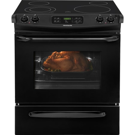 Large Oven Window Black