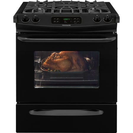 Black Large Oven Window