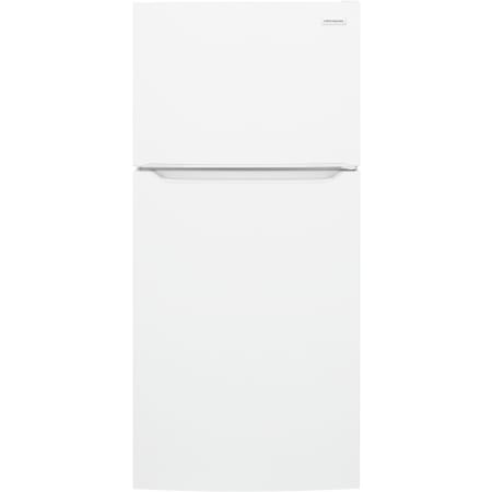 Frigidaire 30 Inch Wide 18.3 Cu. Ft. Top Freezer Refrigerator with SpaceWise Organization System and EvenTemp Cooling System White